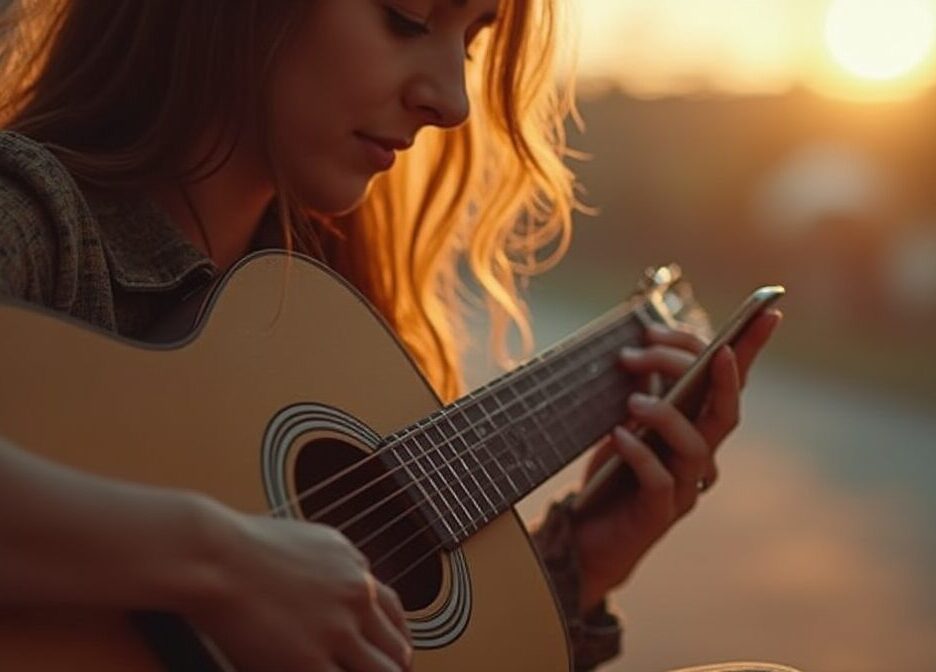 gitarre stimmen mit stimmgerät