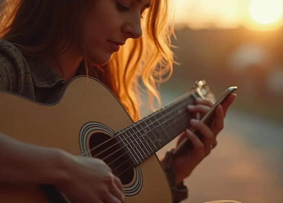 gitarre stimmen mit stimmgerät